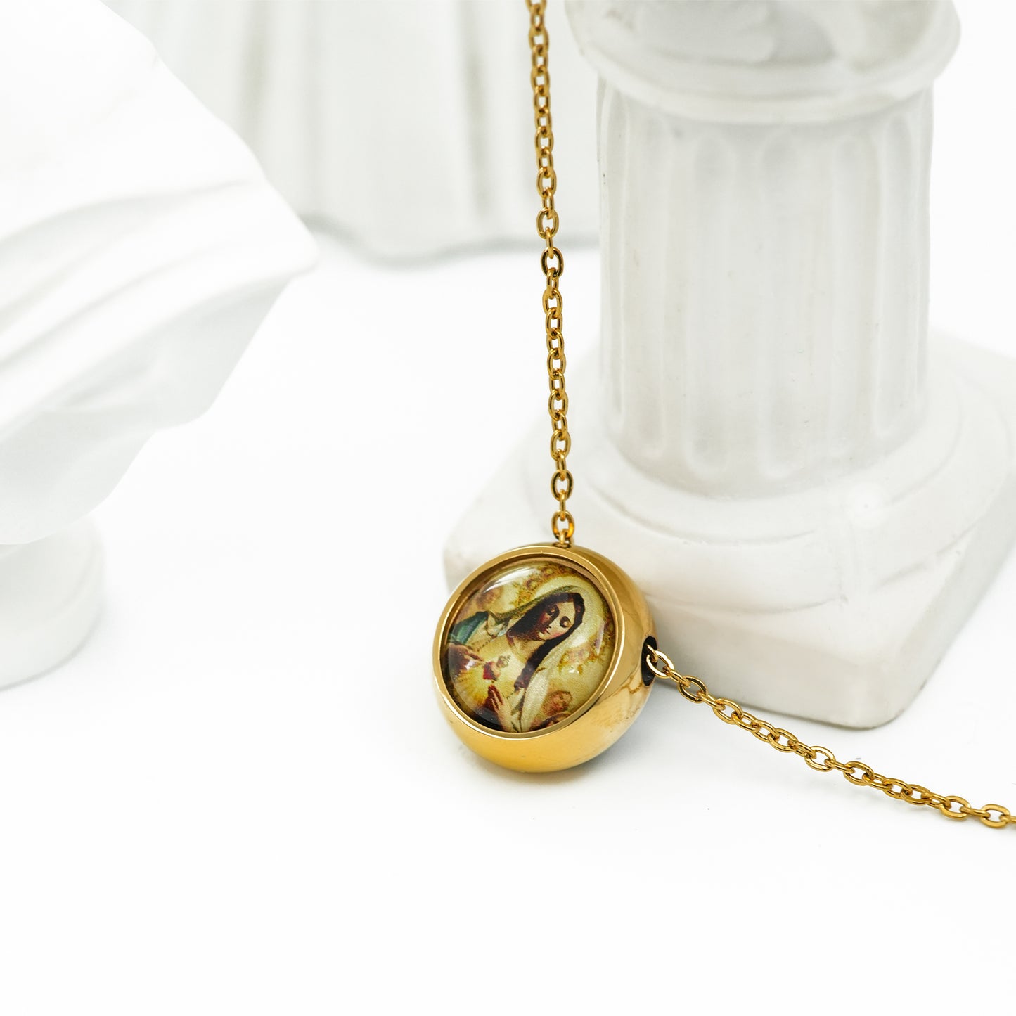 GIVELUCK stainless steel Small Perfect Gold Non opening - Customized