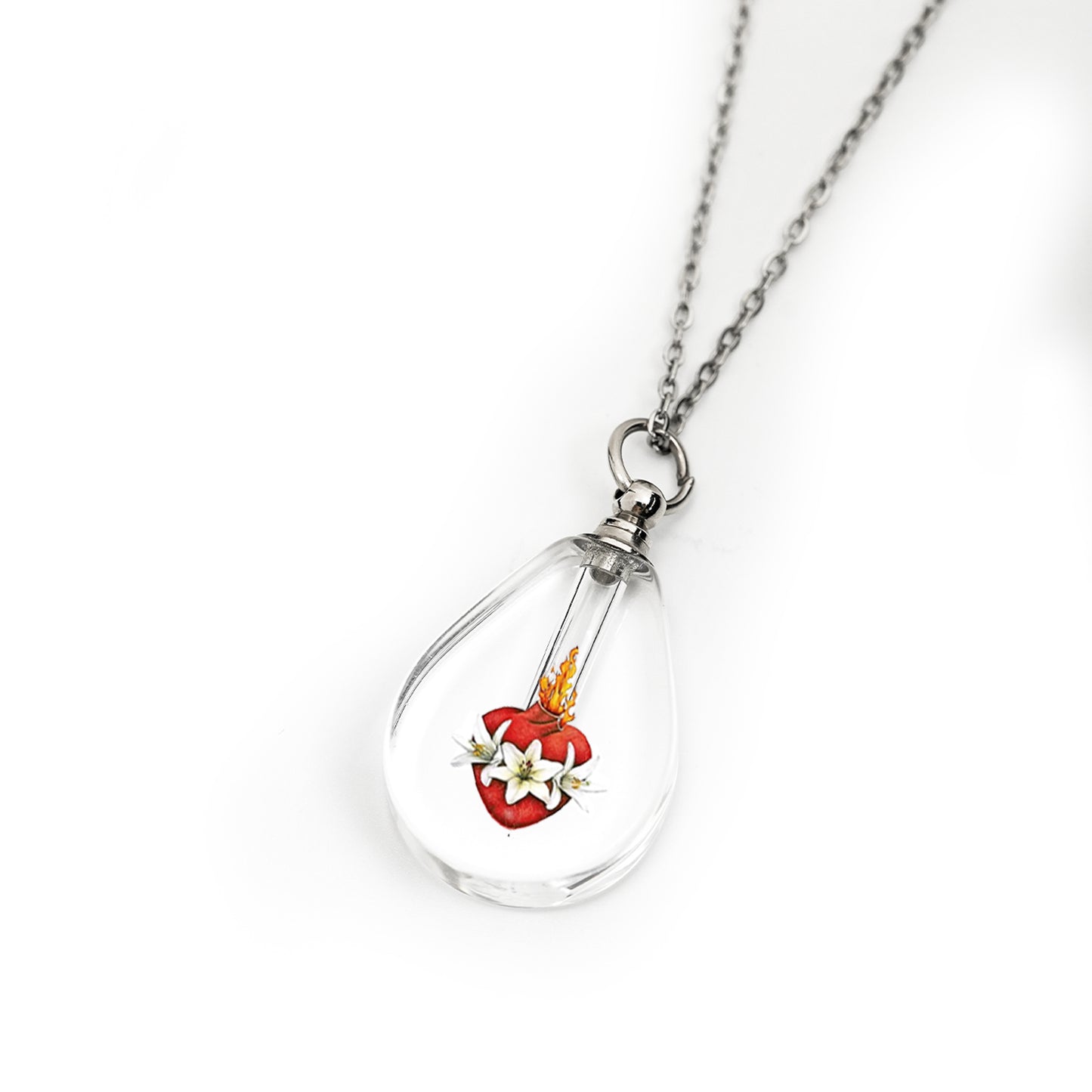 GIVELUCK Customized Crystal Ruyi Treasure Bottle Water Drop Pattern