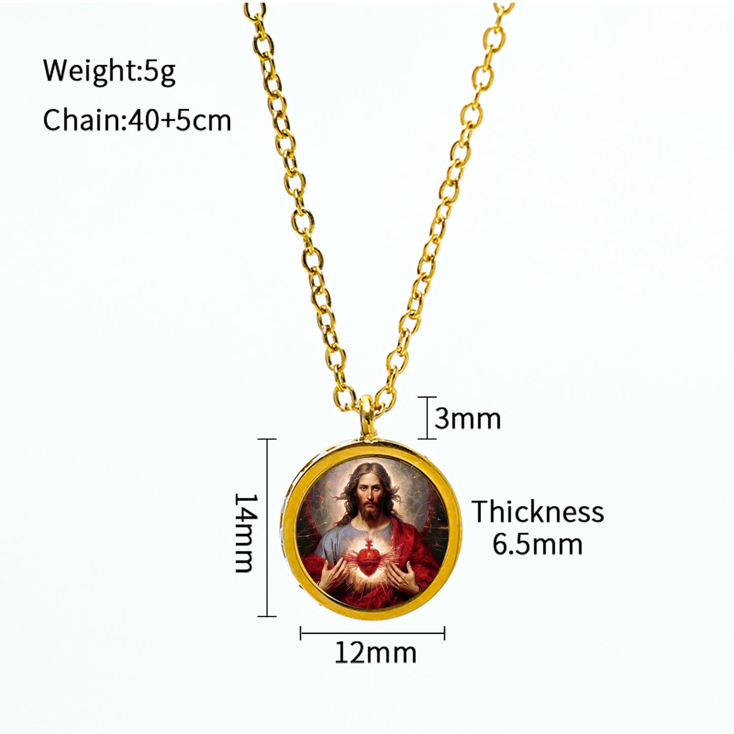 GIVELUCK stainless steel Small Perfect Gold Diamond Set Medium - Customized