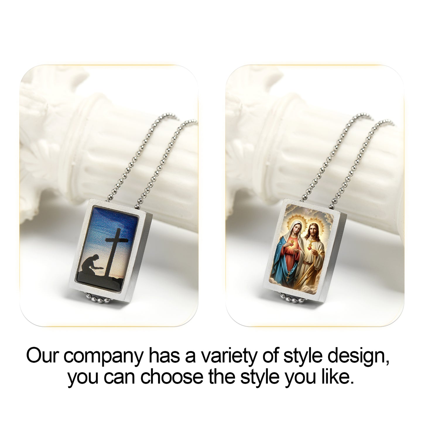 GIVELUCK Stainless Steel Fangtang Pendant - Customized