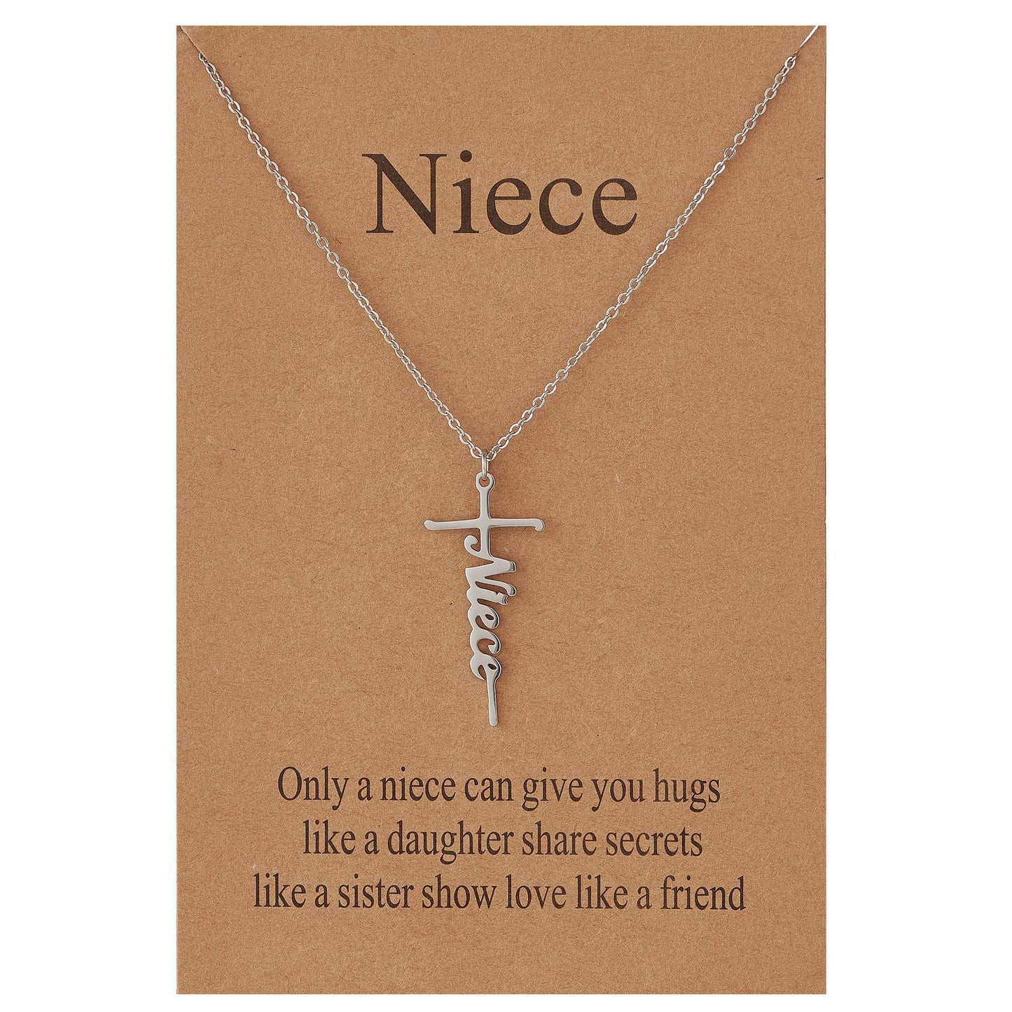 GIVELUCK Silver cut cross, customized pattern