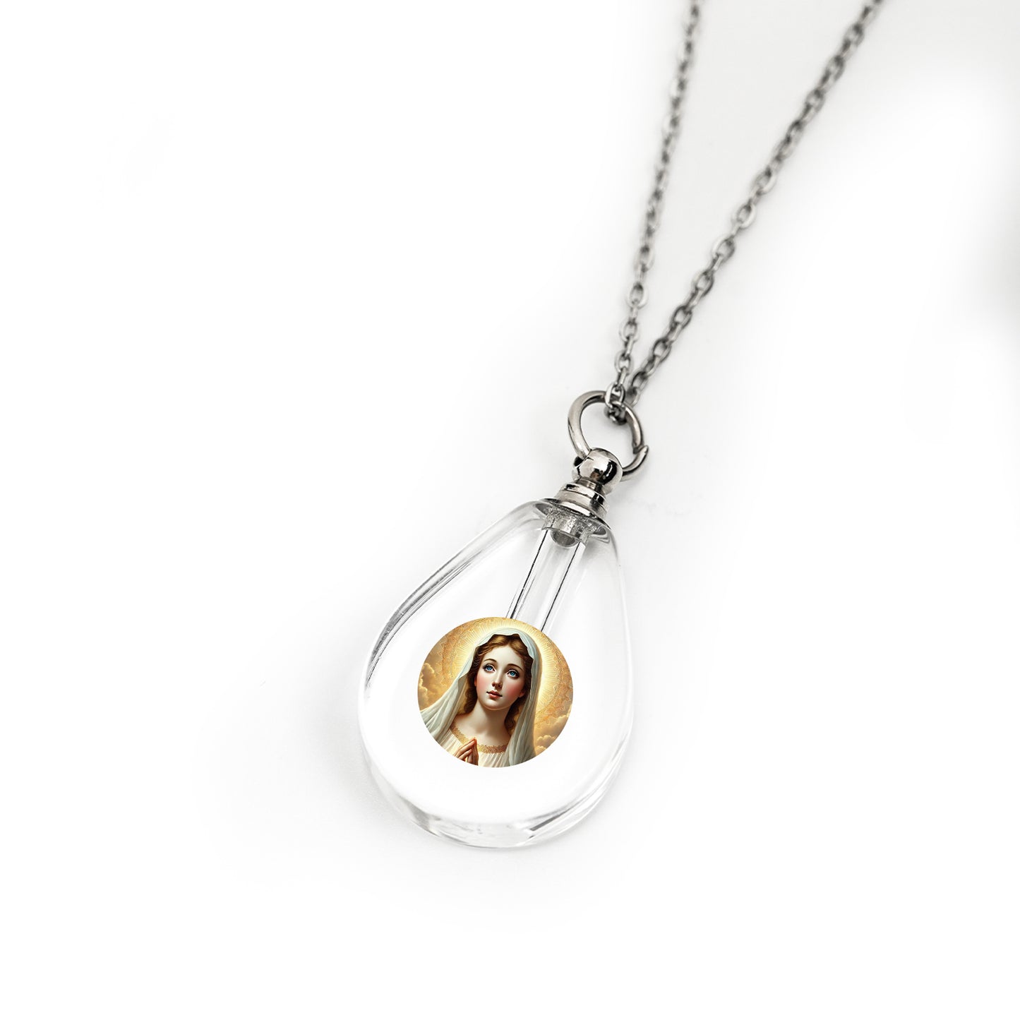 GIVELUCK Customized Crystal Ruyi Treasure Bottle Water Drop Pattern