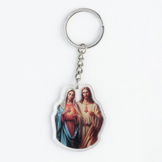 GIVELUCK Acrylic keychain, with customizable pattern and shape