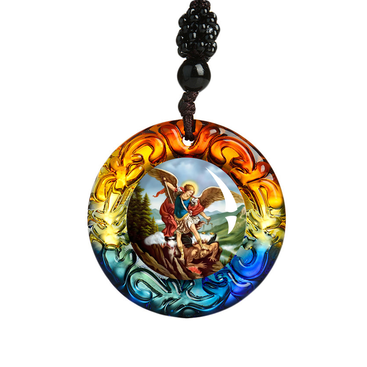GIVELUCK Customized Glass Small Round Pattern