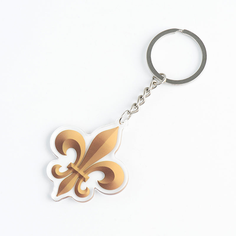 GIVELUCK Acrylic keychain, with customizable pattern and shape
