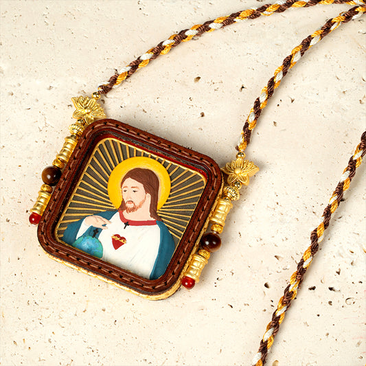GIVELUCK Jesus wipes - Gold-winged design - Customized pattern
