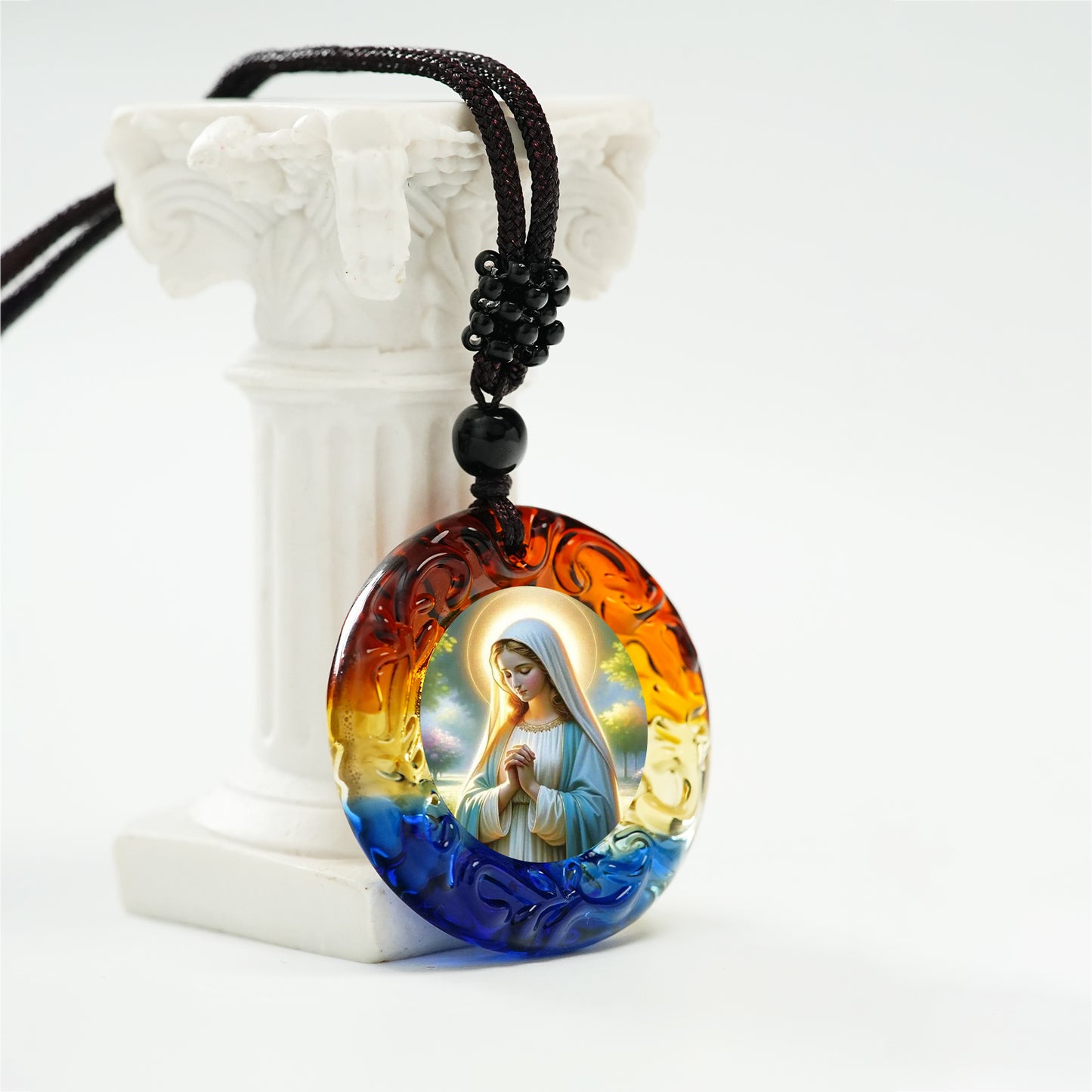 GIVELUCK Customized Glass Small Round Pattern
