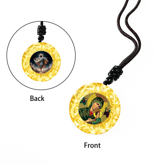GIVLLUCK Glass small circle - yellow - pattern customization