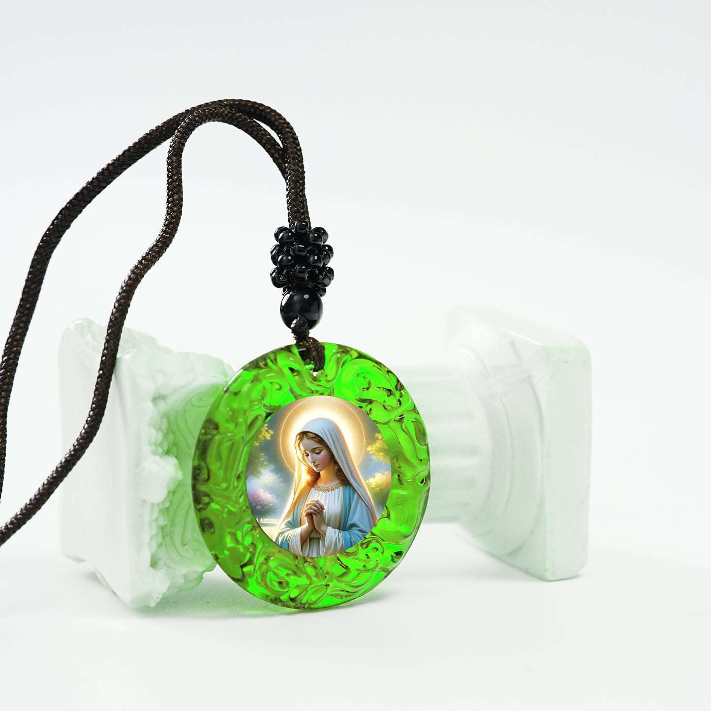 GIVELUCK Glass Small Circle - Green - Customized Pattern