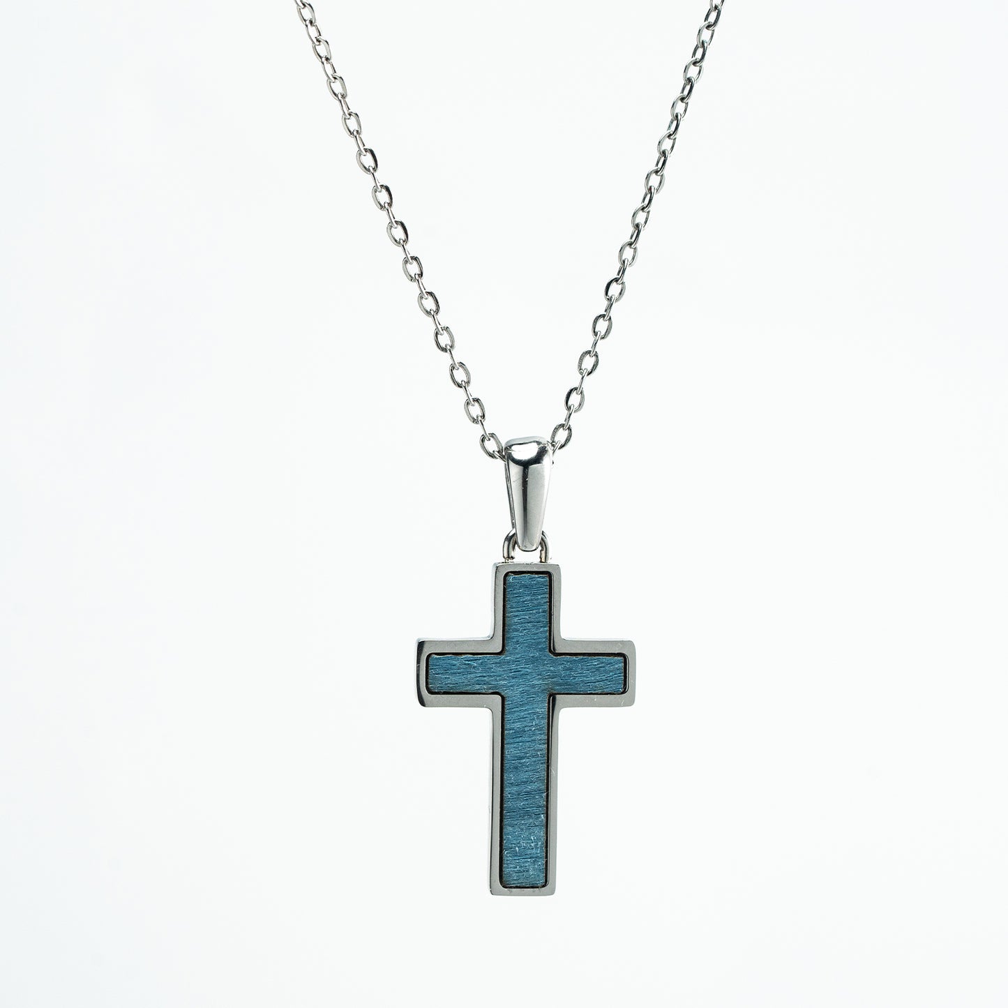 GIVELUCK Stainless steel wooden core cross