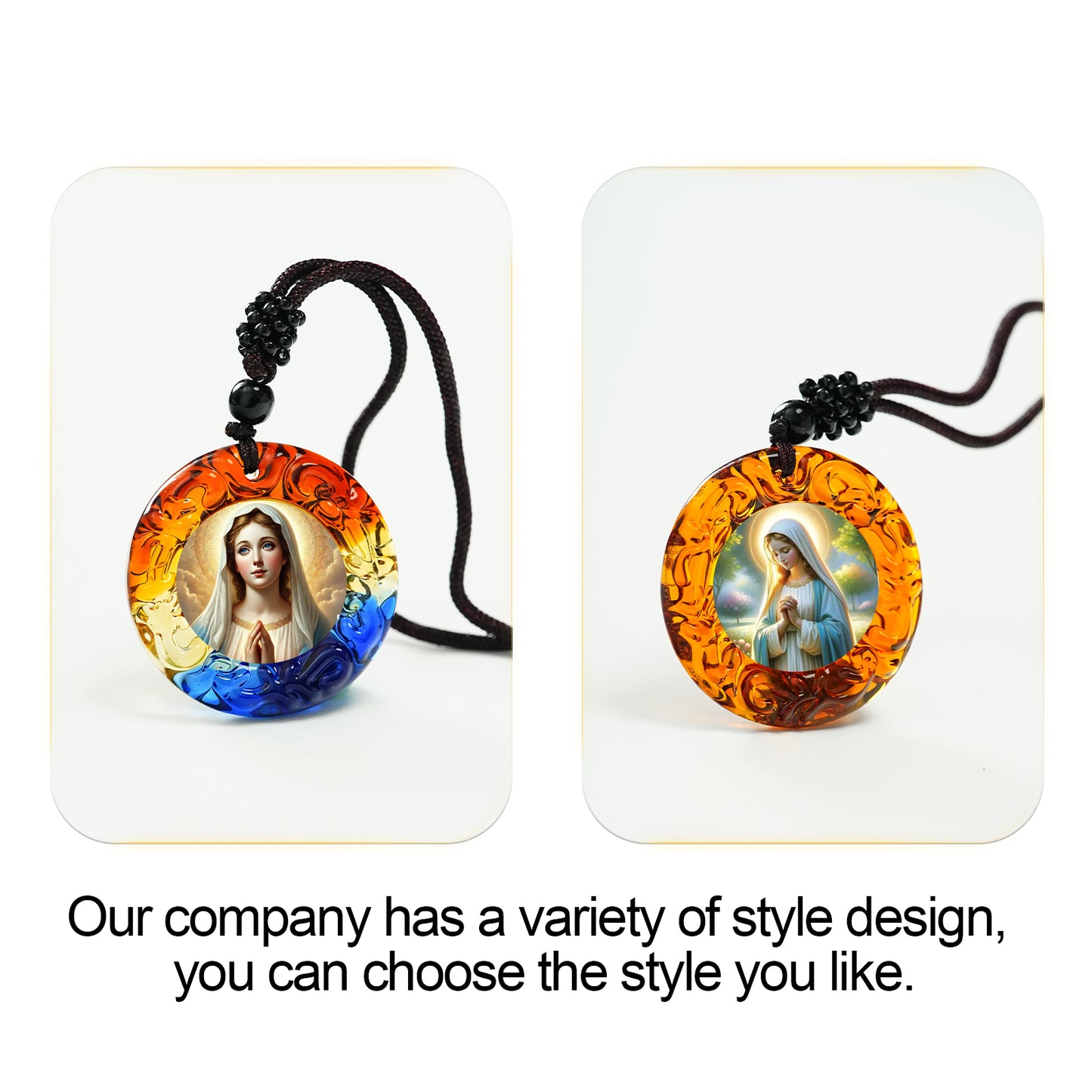 GIVELUCK Customized Glass Small Round Pattern