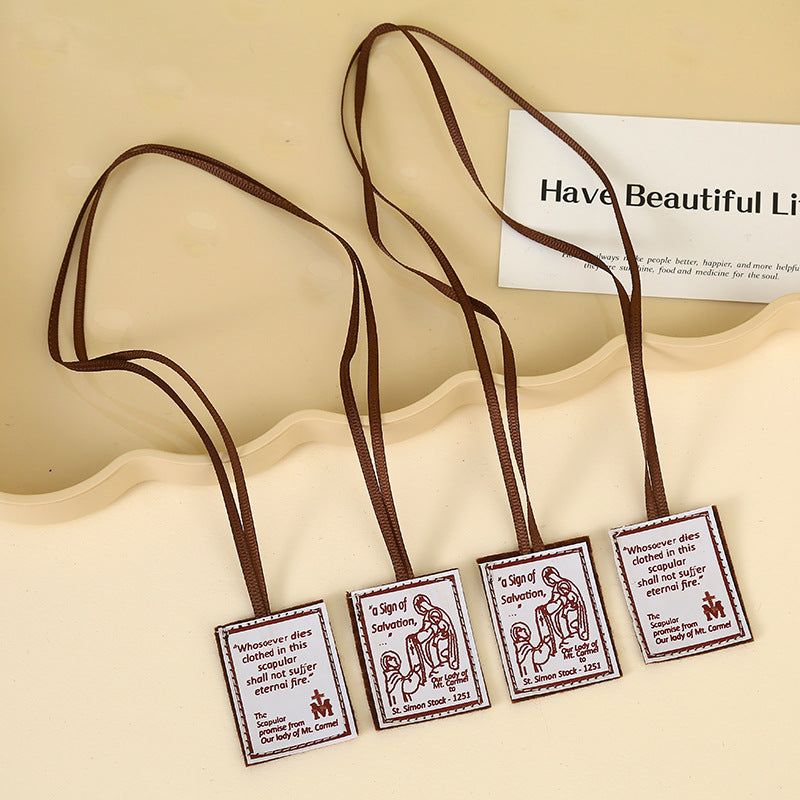 GIVELUCK Leather shoulder blade necklace, customized pattern