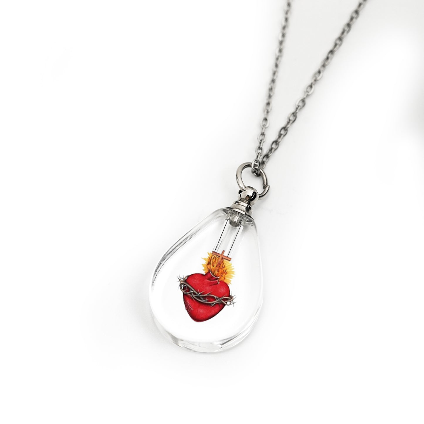 GIVELUCK Customized Crystal Ruyi Treasure Bottle Water Drop Pattern