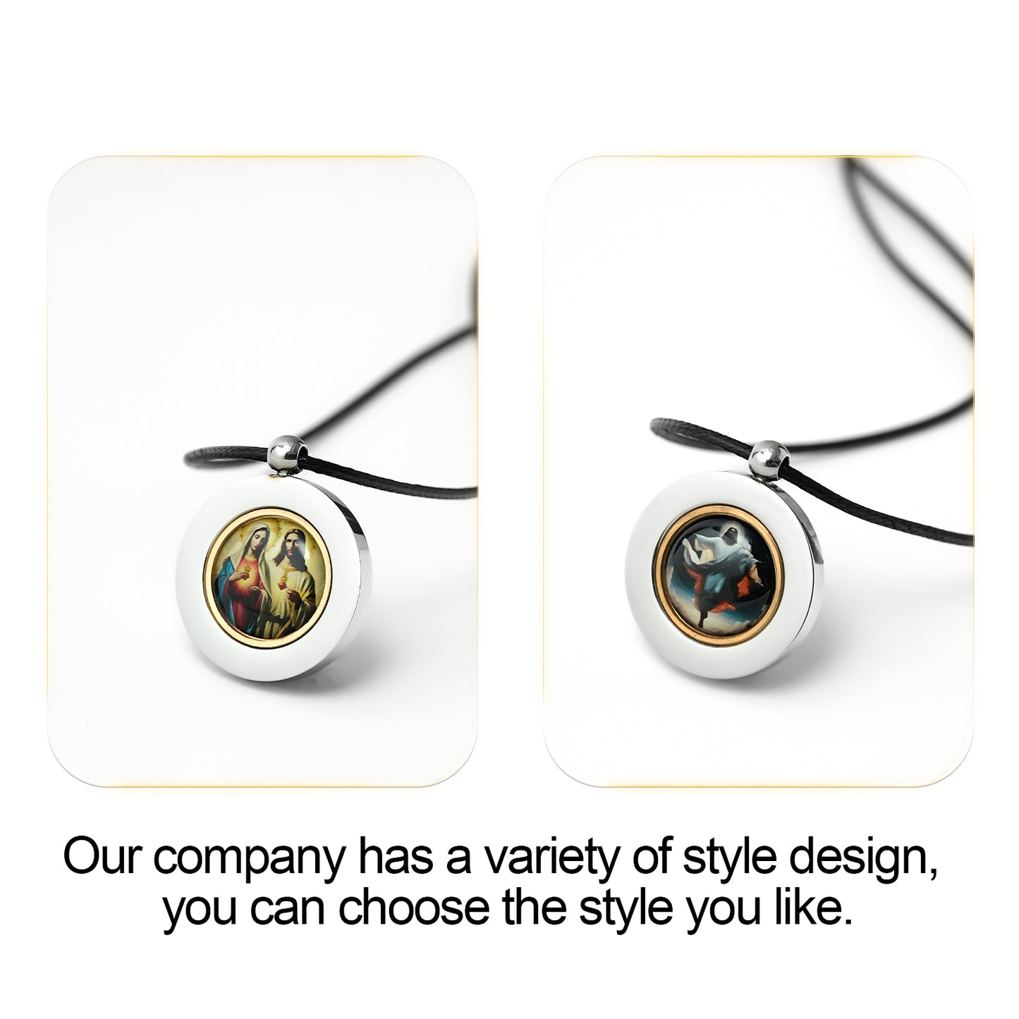 GIVELUCK Stainless steel double-sided small circle - customized
