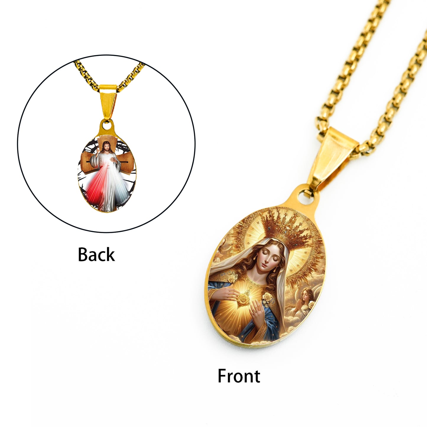 GIVELUCK stainless steel plate painted oval gold 2.0cm * 1.5cm - customized