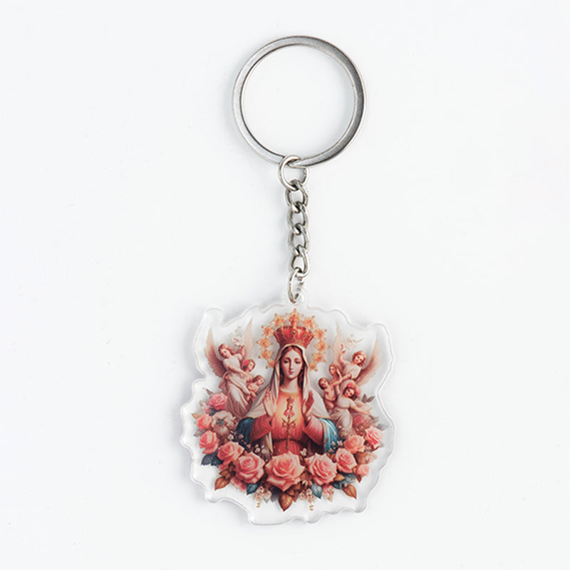 GIVELUCK Acrylic keychain, with customizable pattern and shape