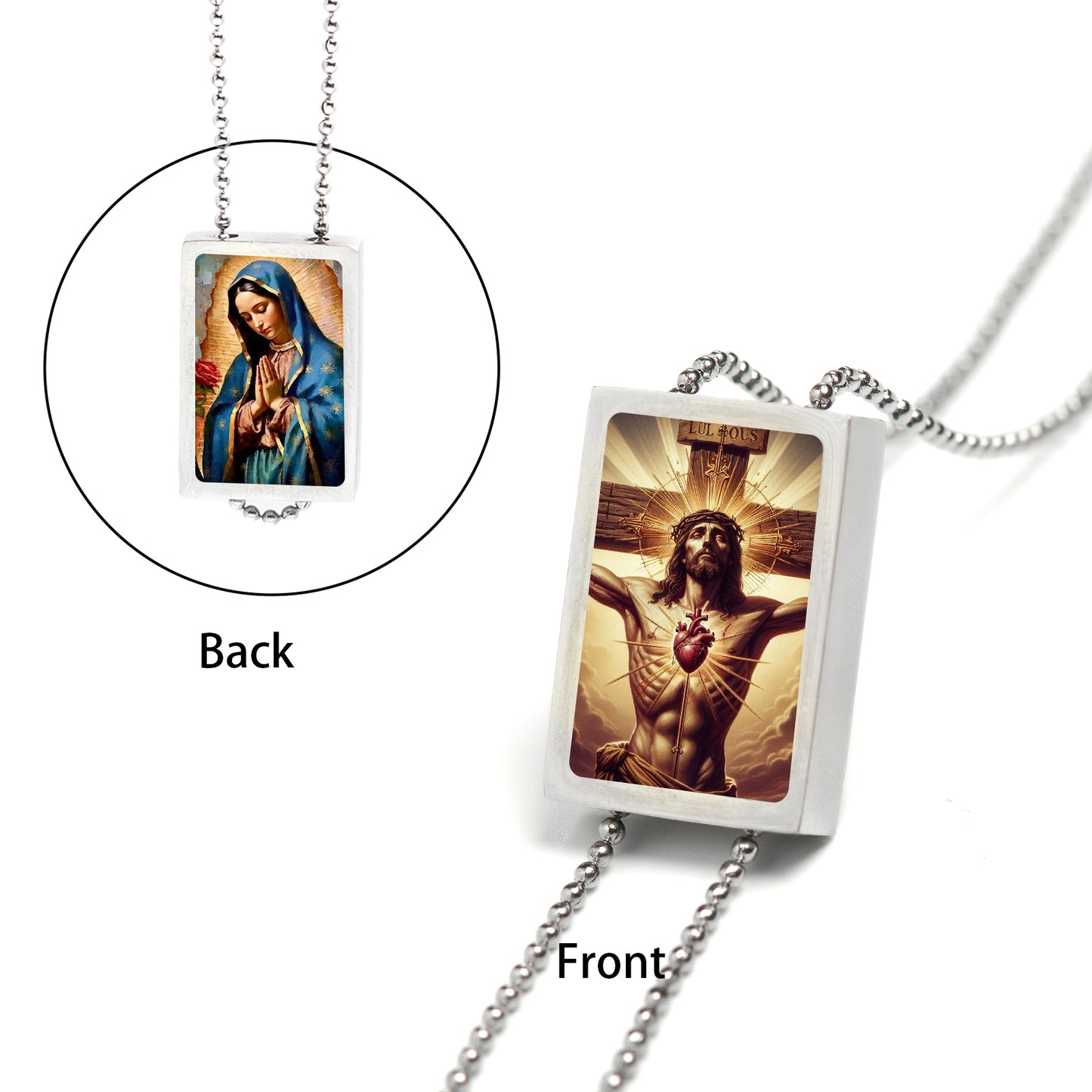 GIVELUCK Stainless Steel Fangtang Pendant - Customized