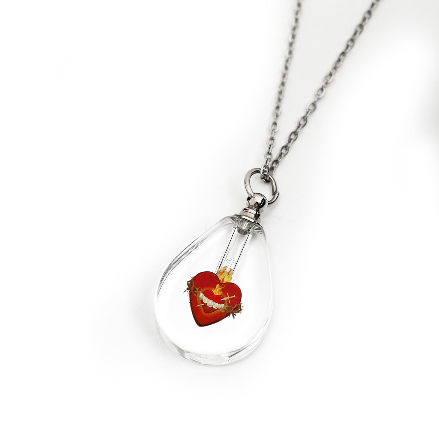 GIVELUCK Customized Crystal Ruyi Treasure Bottle Water Drop Pattern