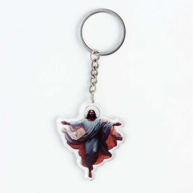GIVELUCK Acrylic keychain, with customizable pattern and shape