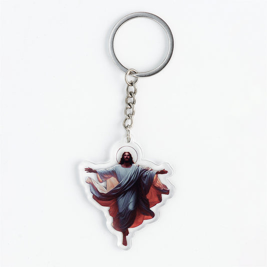 GIVELUCK Acrylic keychain, with customizable pattern and shape
