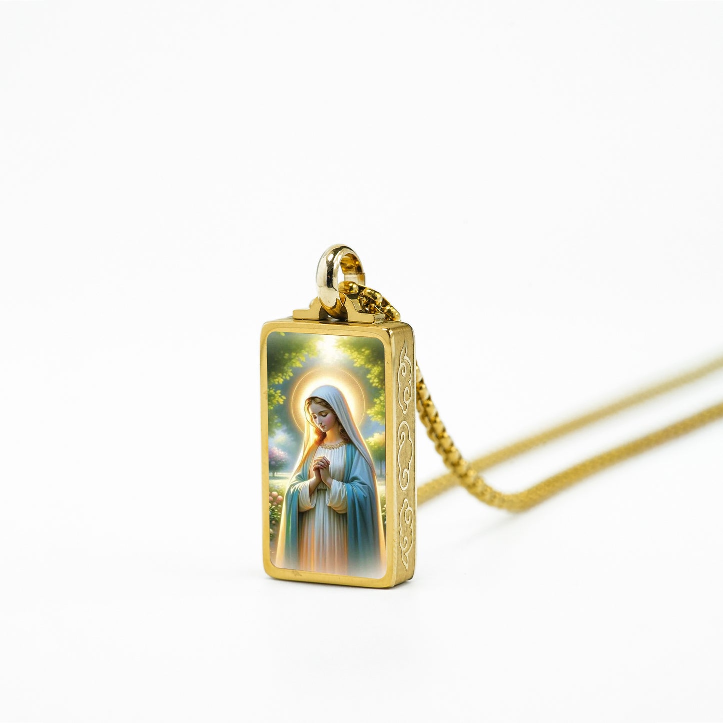 GIVELUCK Stainless Steel Fangtang Pendant Gold Large - Customized