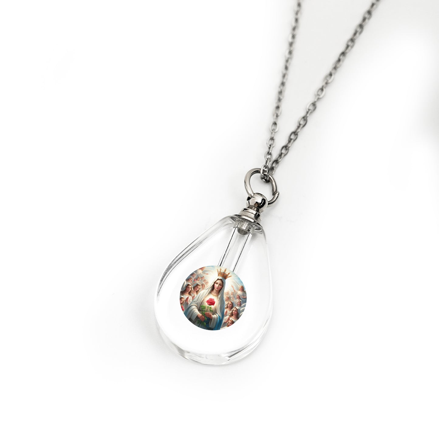 GIVELUCK Customized Crystal Ruyi Treasure Bottle Water Drop Pattern