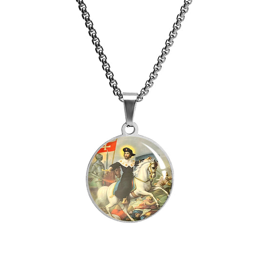 GIVELUCK stainless steel Brand Painted Circular Silver - Customization
