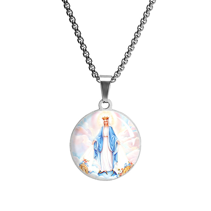 GIVELUCK stainless steel Brand Painted Circular Silver - Customization