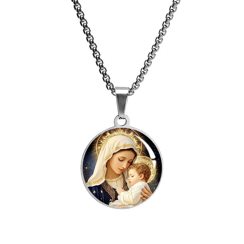 GIVELUCK stainless steel Brand Painted Circular Silver - Customization